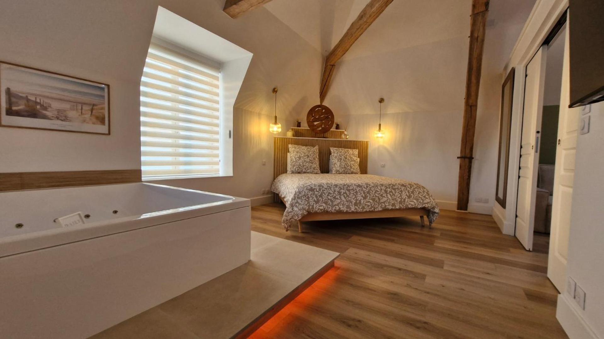 La Suite Nature Jacuzzi Au Coeur Du Chateau De Boissettes Bagian luar foto